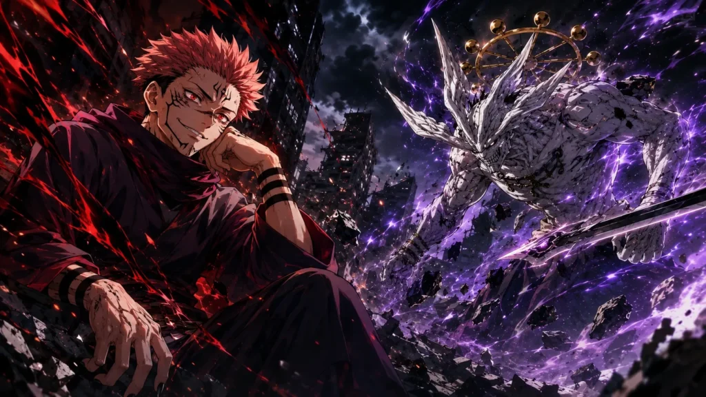 Sukuna vs Mahoraga Battle Featured Image